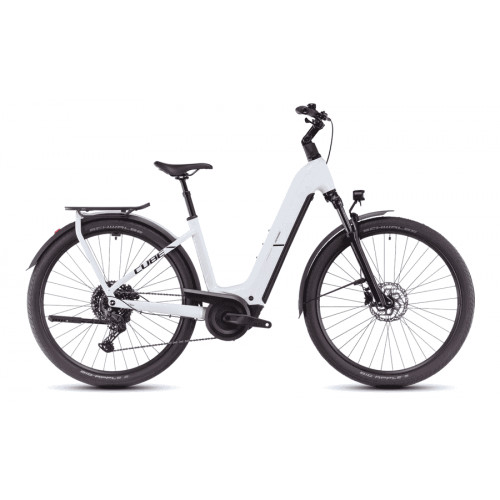 Cube Kathmandu Hybrid ONE - 28 Zoll 800Wh 10K Wave - polarwhite´n´black