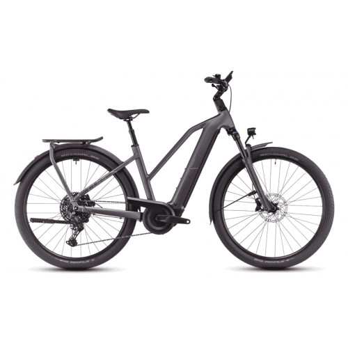 Cube Kathmandu Hybrid Pro - 28 Zoll 800Wh 11K Trapez - slapgrey´n´chrome
