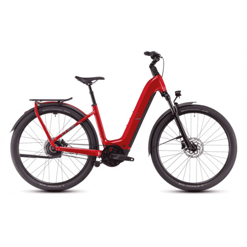 Cube Kathmandu Hybrid Comfort Pro - 28 Zoll 800Wh Enviolo Wave - electricred´n´red