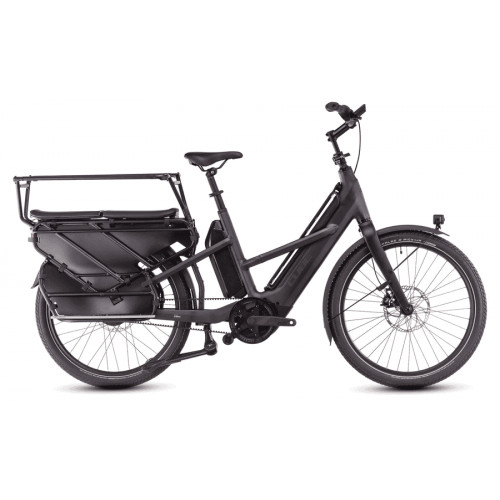Cube Longtail Hybrid Family 725 - 26 Zoll 725Wh Enviolo Trapez - grey´n´reflex