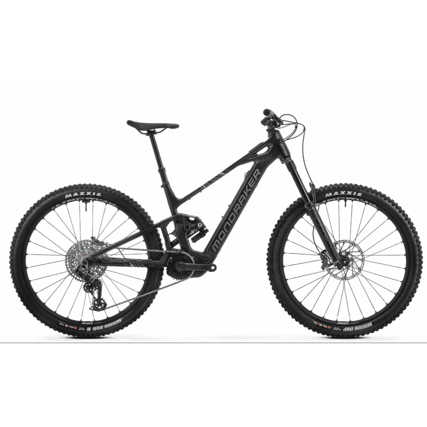 
Mondraker SLY RR - 29 Zoll 400Wh 12K Fully - Grau/Schwarz/Gelb