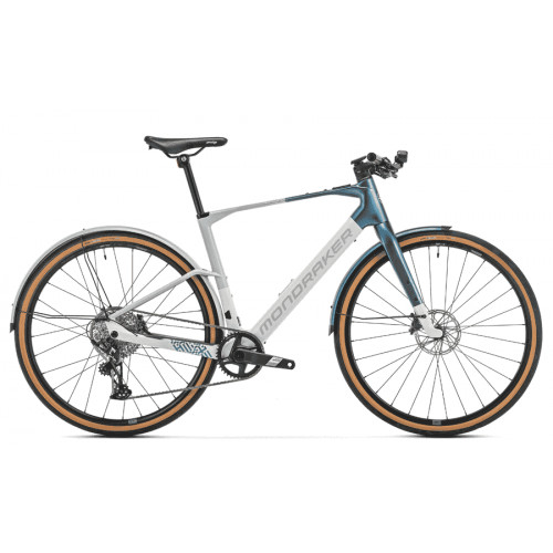 Mondraker DUSTY X - 28 Zoll 350Wh 12K Diamant - Grau Grün