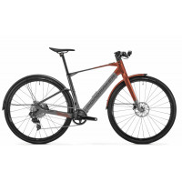 Mondraker DUSTY RX - 28 Zoll 350Wh 12K Diamant - Rot Grau