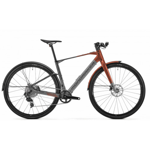 Mondraker DUSTY RX - 28 Zoll 350Wh 12K Diamant - Rot Grau