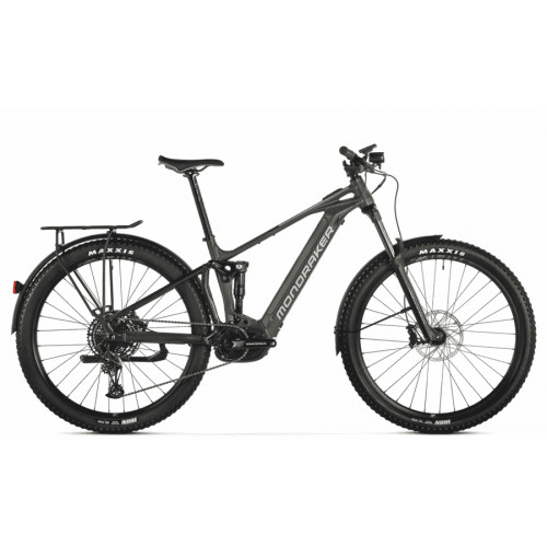 Mondraker Chaser X - 29 Zoll 625Wh 12K Fully - Military Silber Schwarz