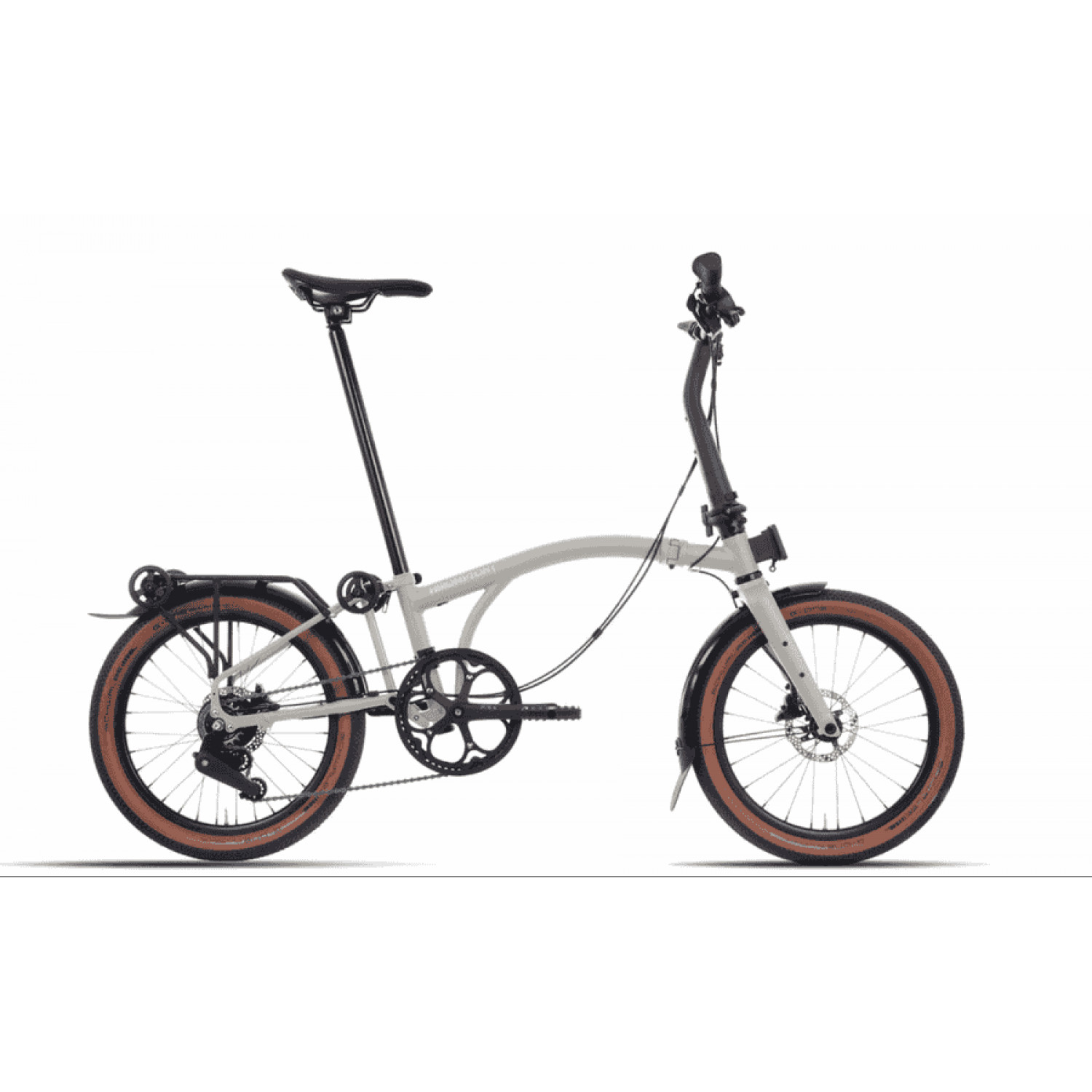 
Brompton G Line - 20 Zoll 8K Faltrad - Traildust White