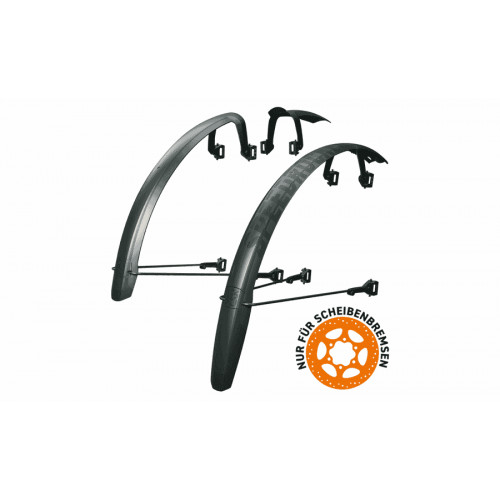 SKS Speedrocker XL - Schutzblechset - Schwarz