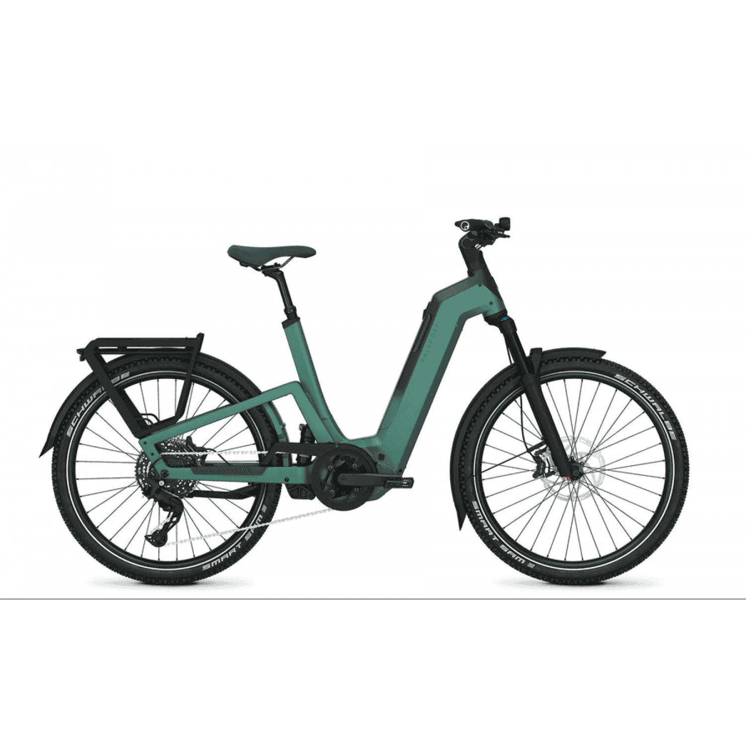 
Kalkhoff ENTICE 7+ MOVE - 27.5 Zoll 600Wh 10K Fully-Tiefeinstieg - mineralgreen / huntsmengreen matt
