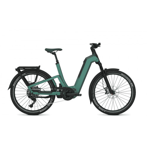 Kalkhoff ENTICE 7+ MOVE - 27.5 Zoll 600Wh 10K Fully-Tiefeinstieg - mineralgreen / huntsmengreen matt
