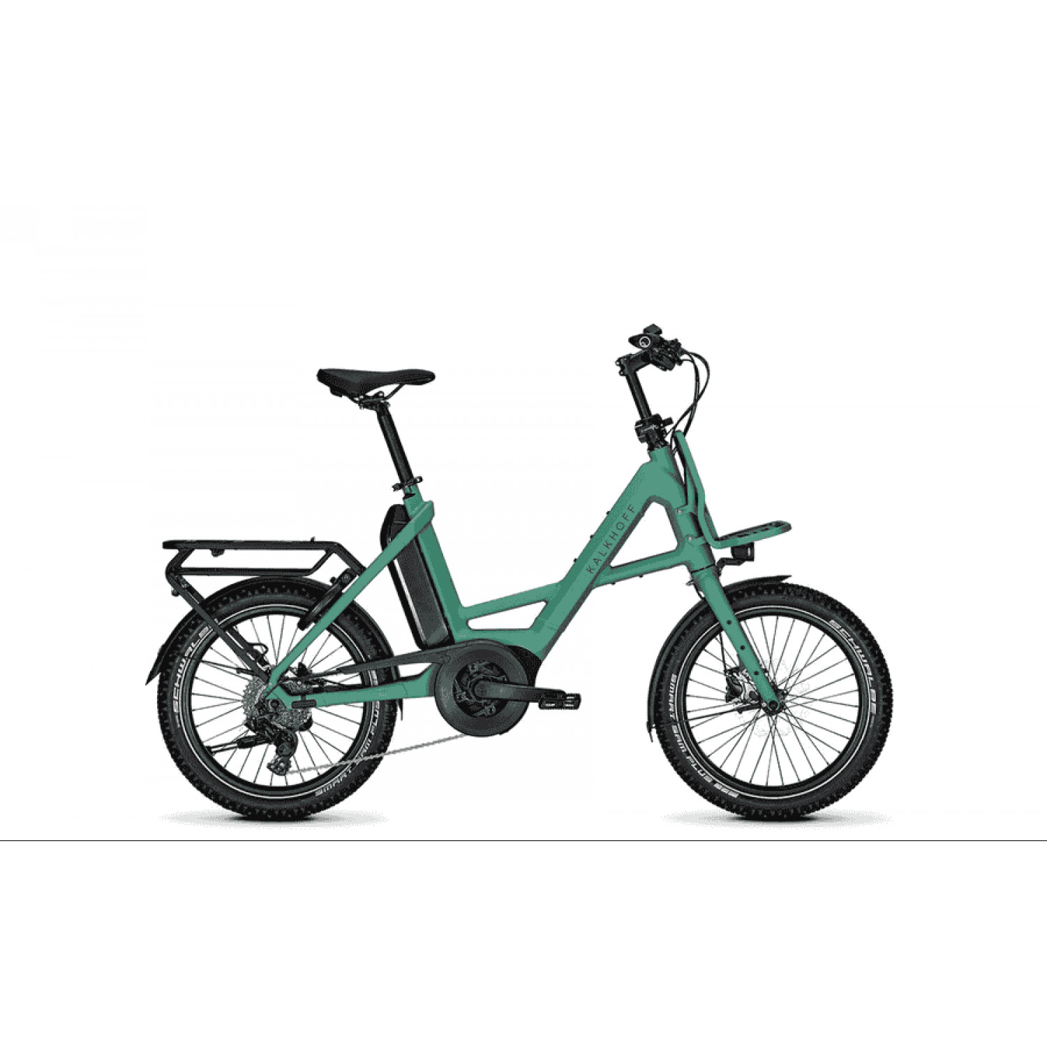 
Kalkhoff ENTICE C EXCITE+ - 20 Zoll 545Wh 9K Compact - Mineralgreen matt