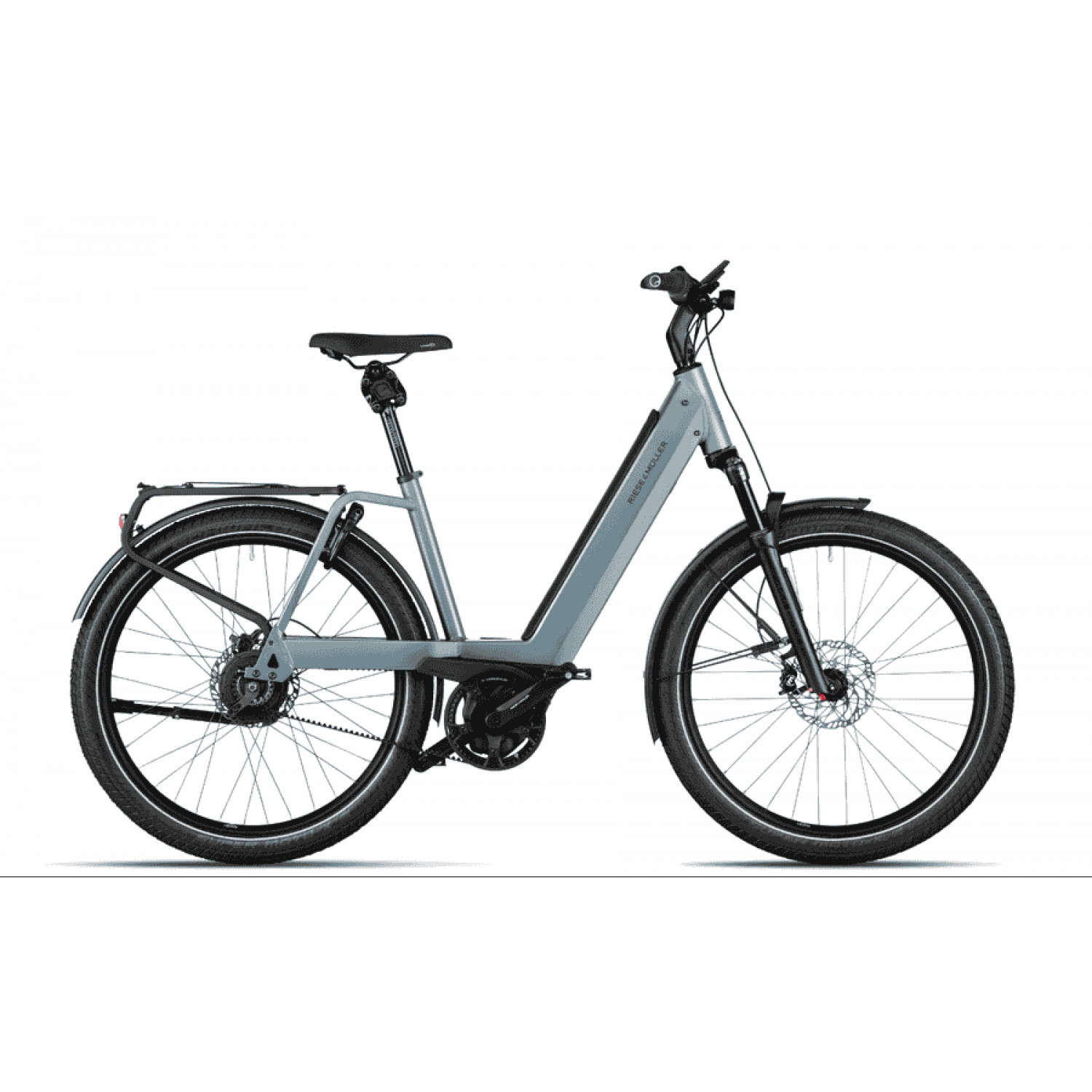 
Riese & Müller Nevo4GT vario - 27.5 Zoll 750Wh Enviolo ABS Wave - Ice Blue