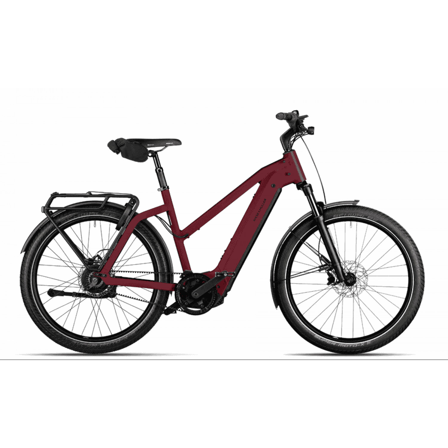 
Riese und Müller Charger 4 Mixte GT vario CORE - 27,5 Zoll 625Wh Enviolo Trapez - dark red matt