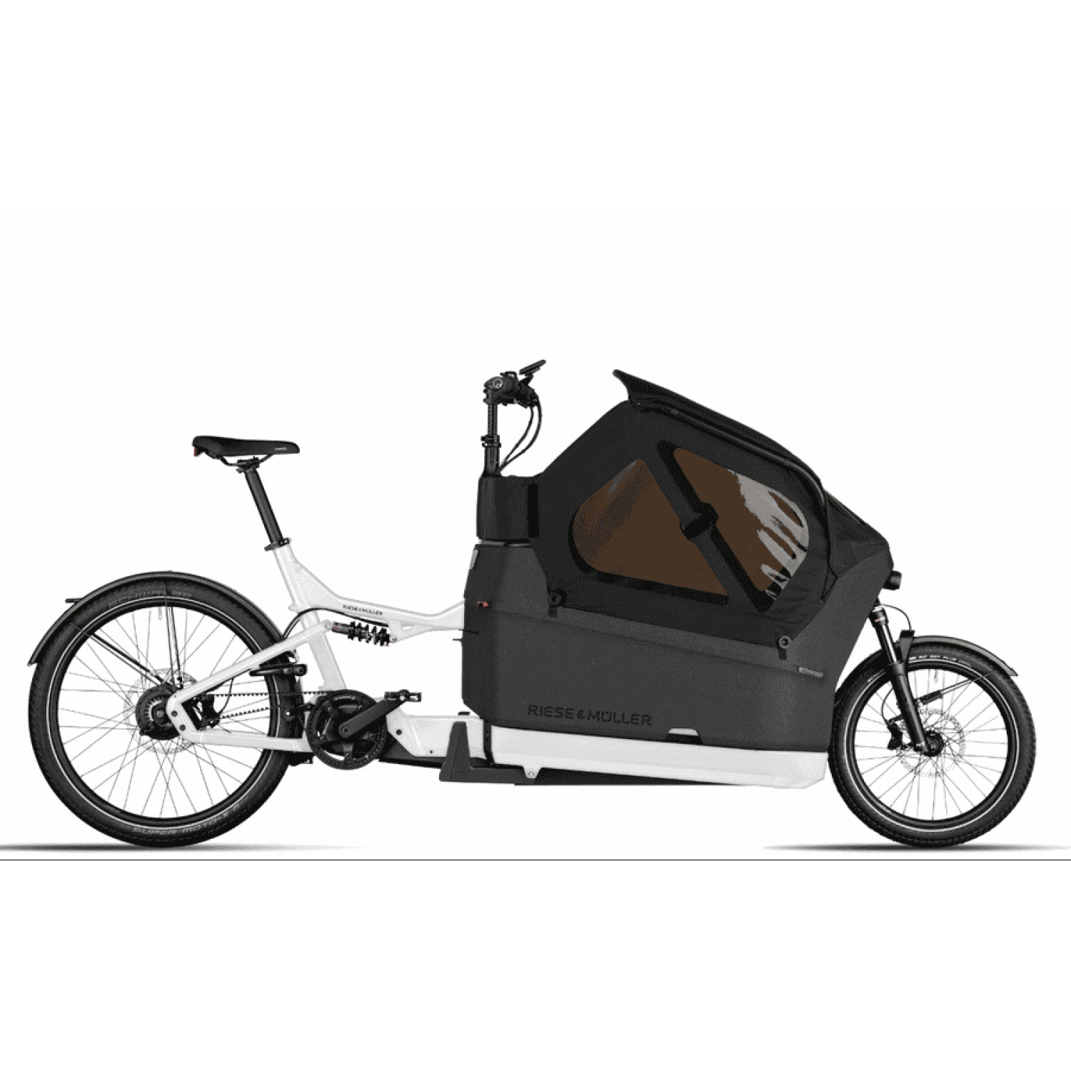 
Riese und Müller Packster2 70 CT vario - 20/26 Zoll 750Wh Enviolo Lastenrad - white