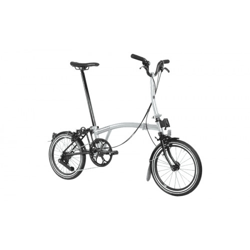 Brompton P-Line Urban - 4 Speed - Typ M - 16 Zoll 4K Faltrad - Lunar Ice