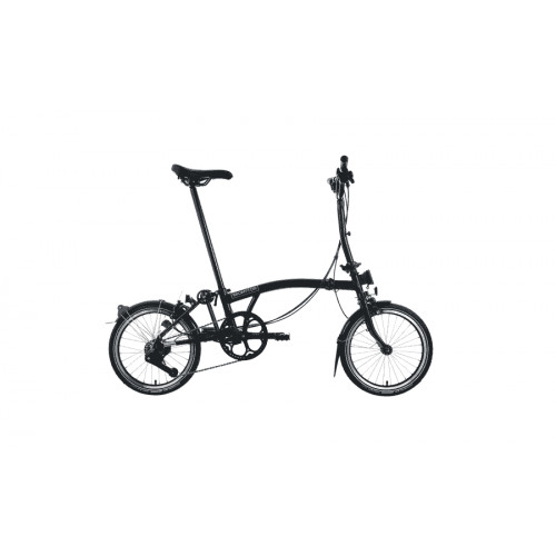 Brompton C-Line Explore - Typ H - 16 Zoll 12K Faltrad - Black Matt
