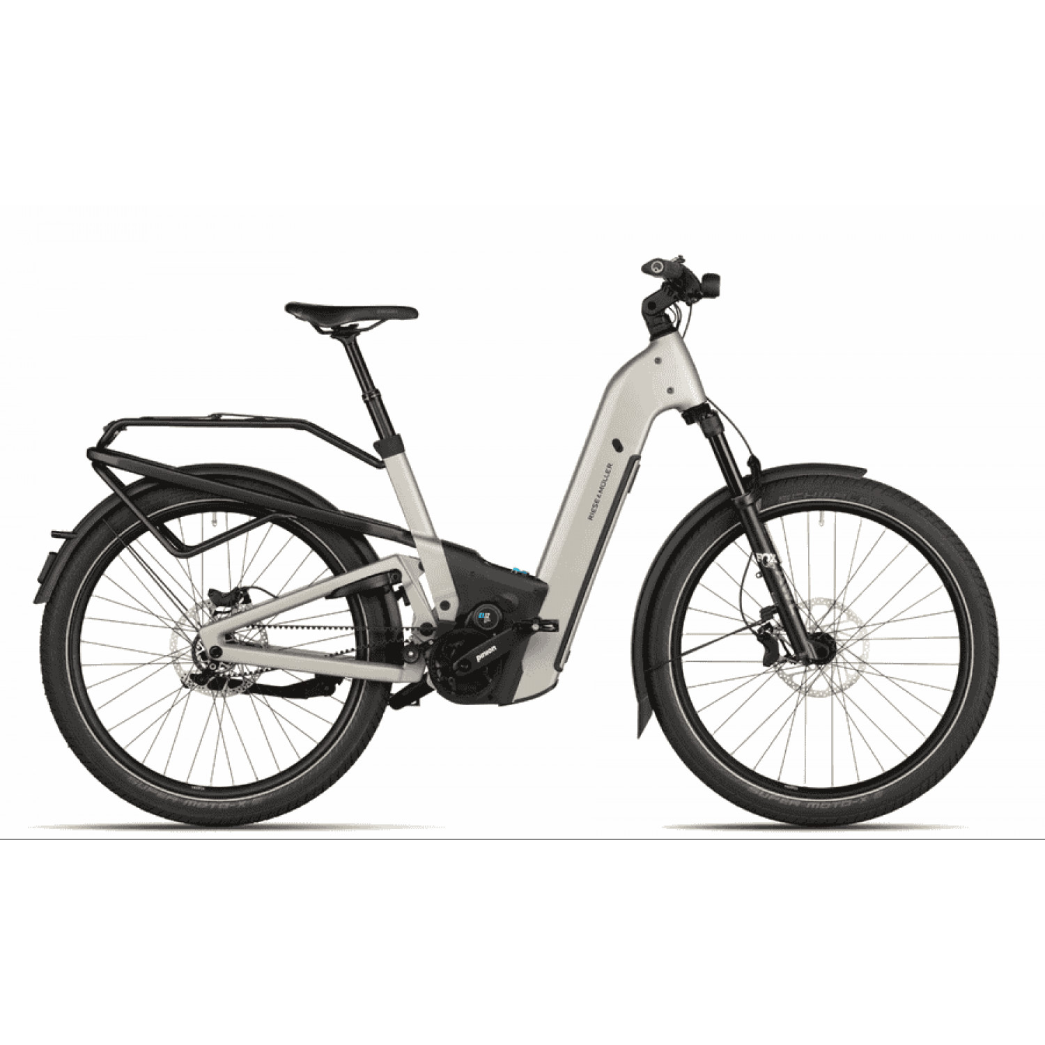 
Riese & Müller Homage5 GT pinion - 27.5 Zoll 800Wh Pinion-12 Fully - Warm Silver