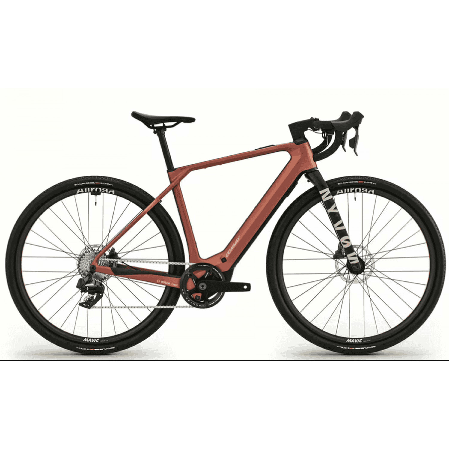 
Conway Nyvon 12.0 Allroad - 28 Zoll 400Wh 12K Diamant - Rustred Matt Terra Matt