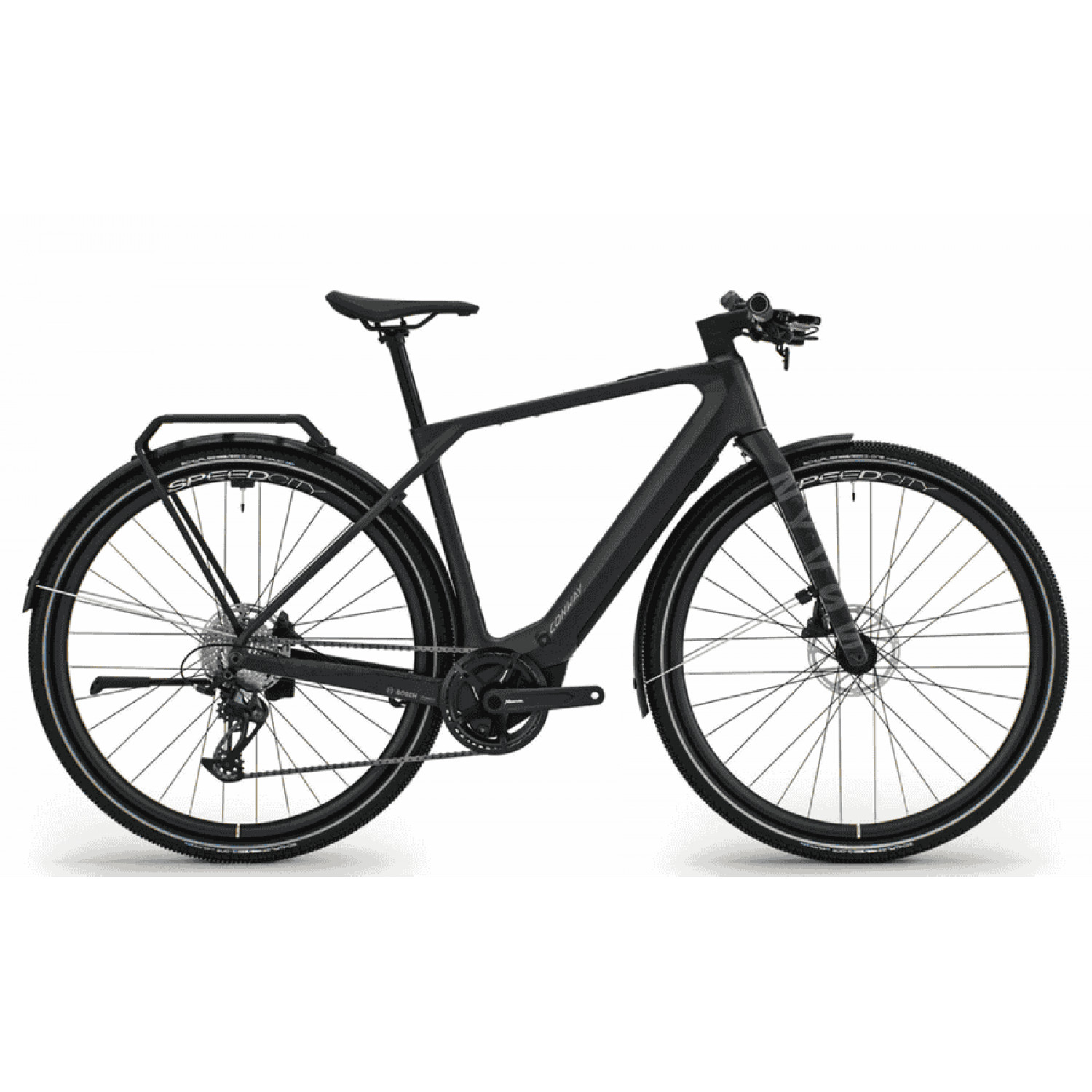 
Conway Nyvon 8.0 C - 28 Zoll 400Wh 12K Diamant - Black Matt Reflective