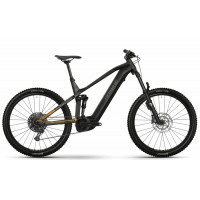 Haibike ALLTRAIL 10.5 ABS 29 - 29 Zoll 800Wh 12K Fully - Black Ninja Gold Grey