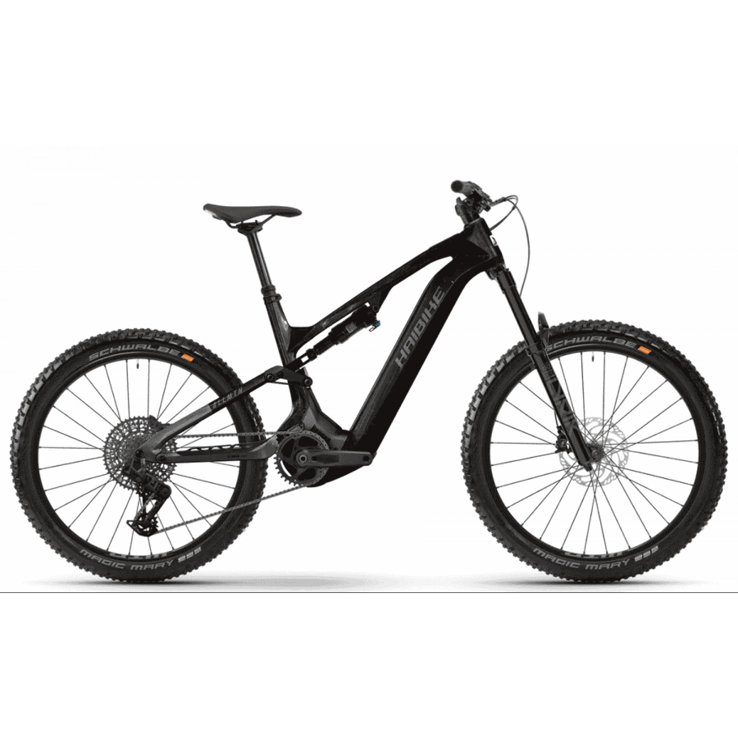 
Haibike ALLMTN CF 9 - 29 Zoll 800Wh 12K Fully - Black Platinum