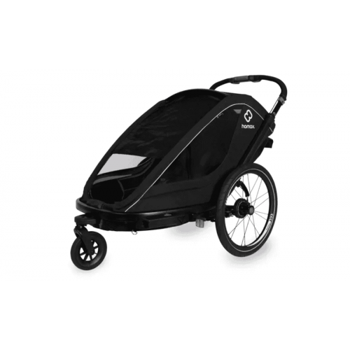 Hamax Breeze 2 Sitzer - Kinderanhänger -black
