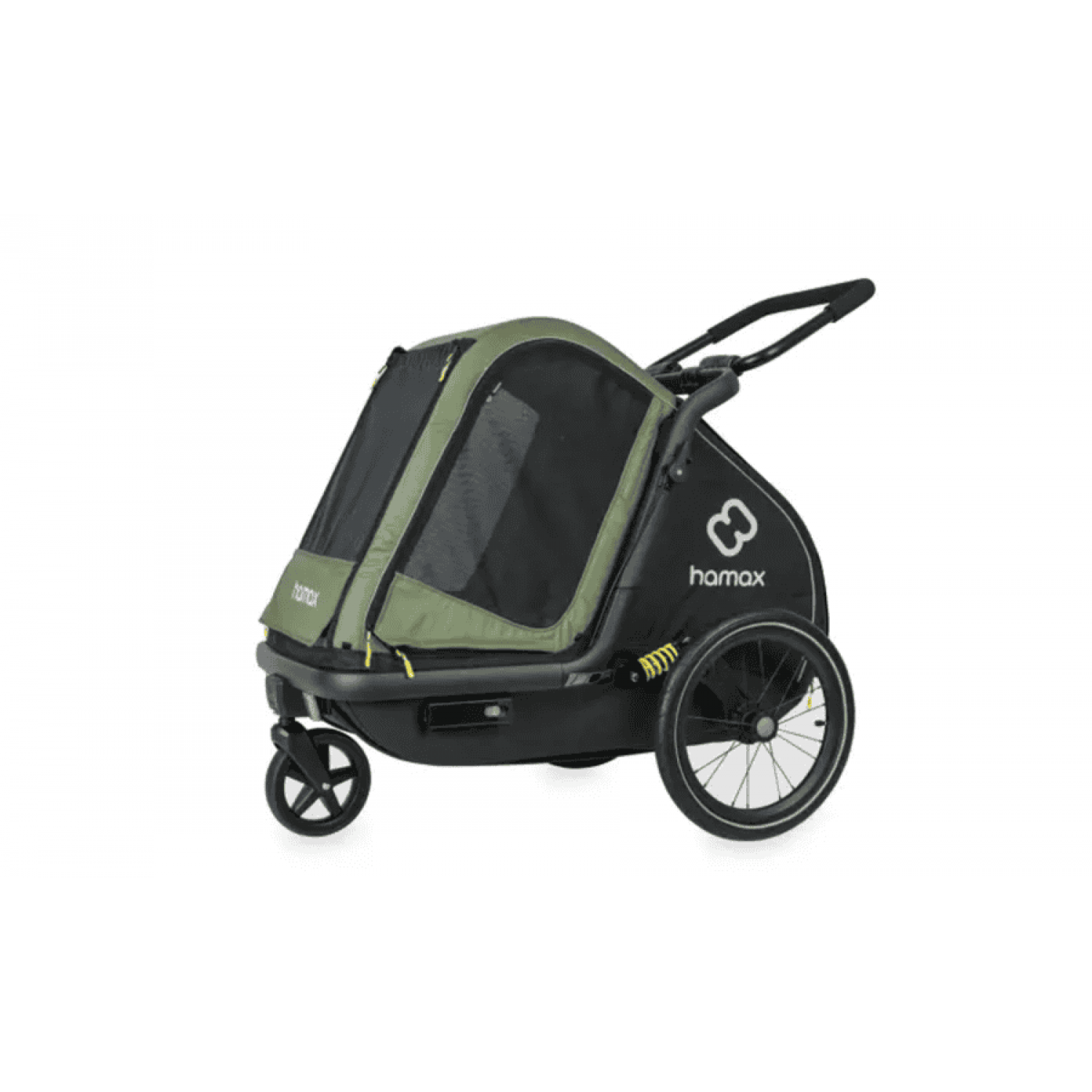 
Hamax Pluto M - Hundeanhänger - green/ black