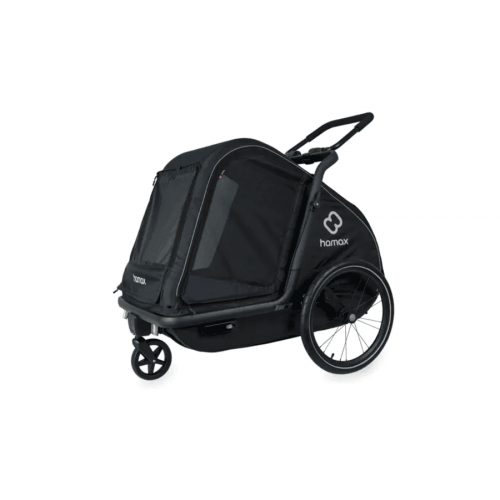 Hamax Pluto L Hundeanhänger - navy blau/ black