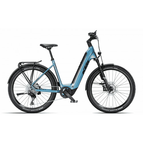 KTM MACINA AERA 871 LFC ABS DI2 - 27.5 Zoll 800Wh 11K Wave - STEEL BLUE BLACK