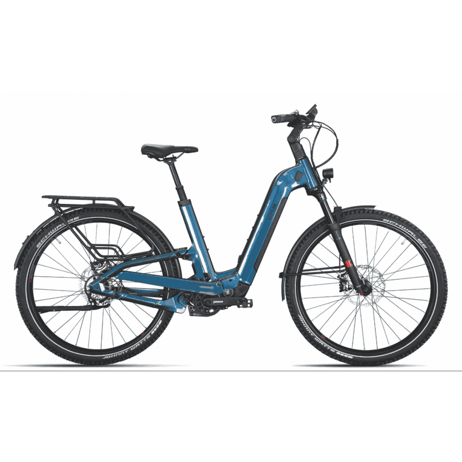 
Kettler PINNIATO FS SPORT - 29 Zoll 1055Wh Pinion 1.12 Wave - Modern Petrol Blue Shiny