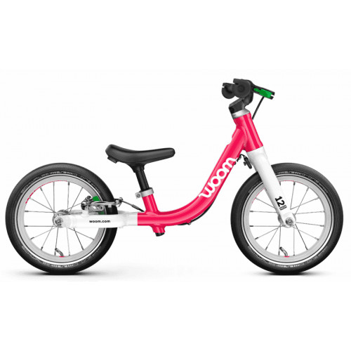 Woom GO 1 (Gen. H) - 12 Zoll Laufrad - hot pink