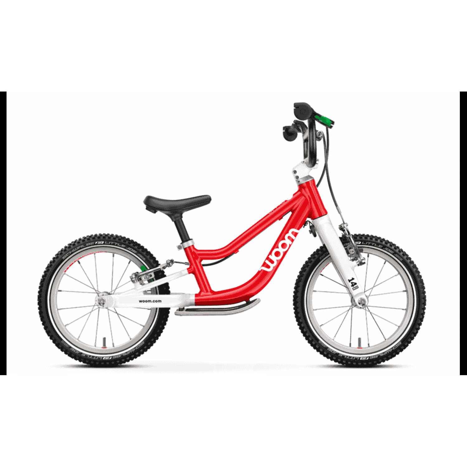 
Woom GO 1+ (Gen. H) - 14 Zoll Laufrad - woom red