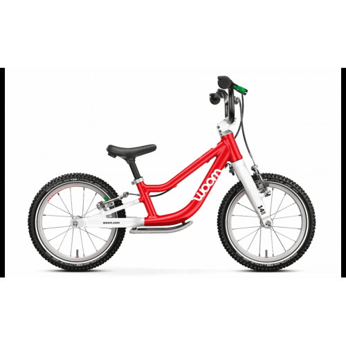 Woom GO 1+ (Gen. H) - 14 Zoll Laufrad - woom red
