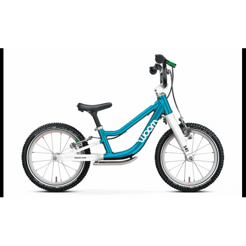 Woom GO 1+ (Gen. H) - 14 Zoll Laufrad - metallic blue