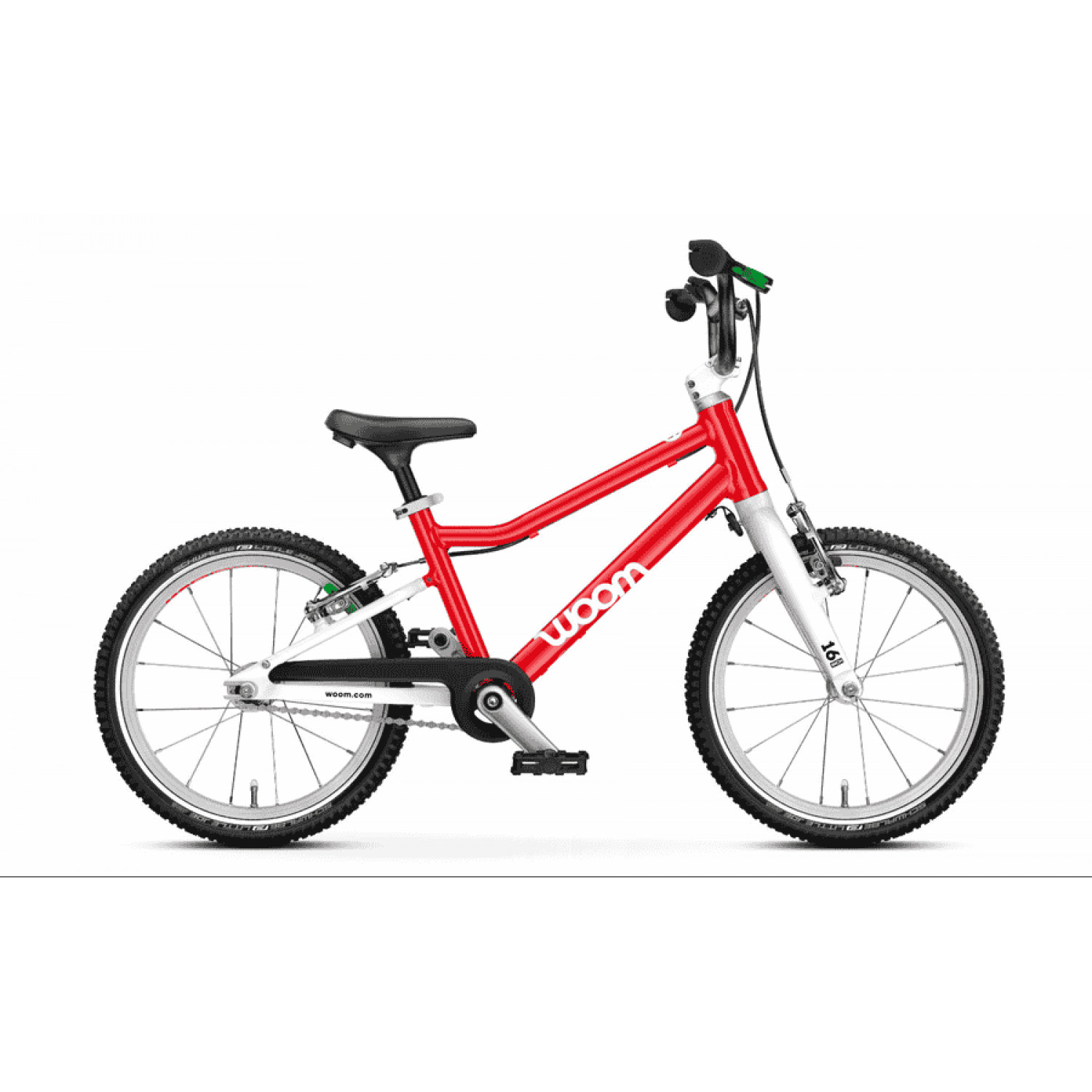 
Woom GO 3 (Gen. H) - 16 Zoll Diamant 1K - woom red