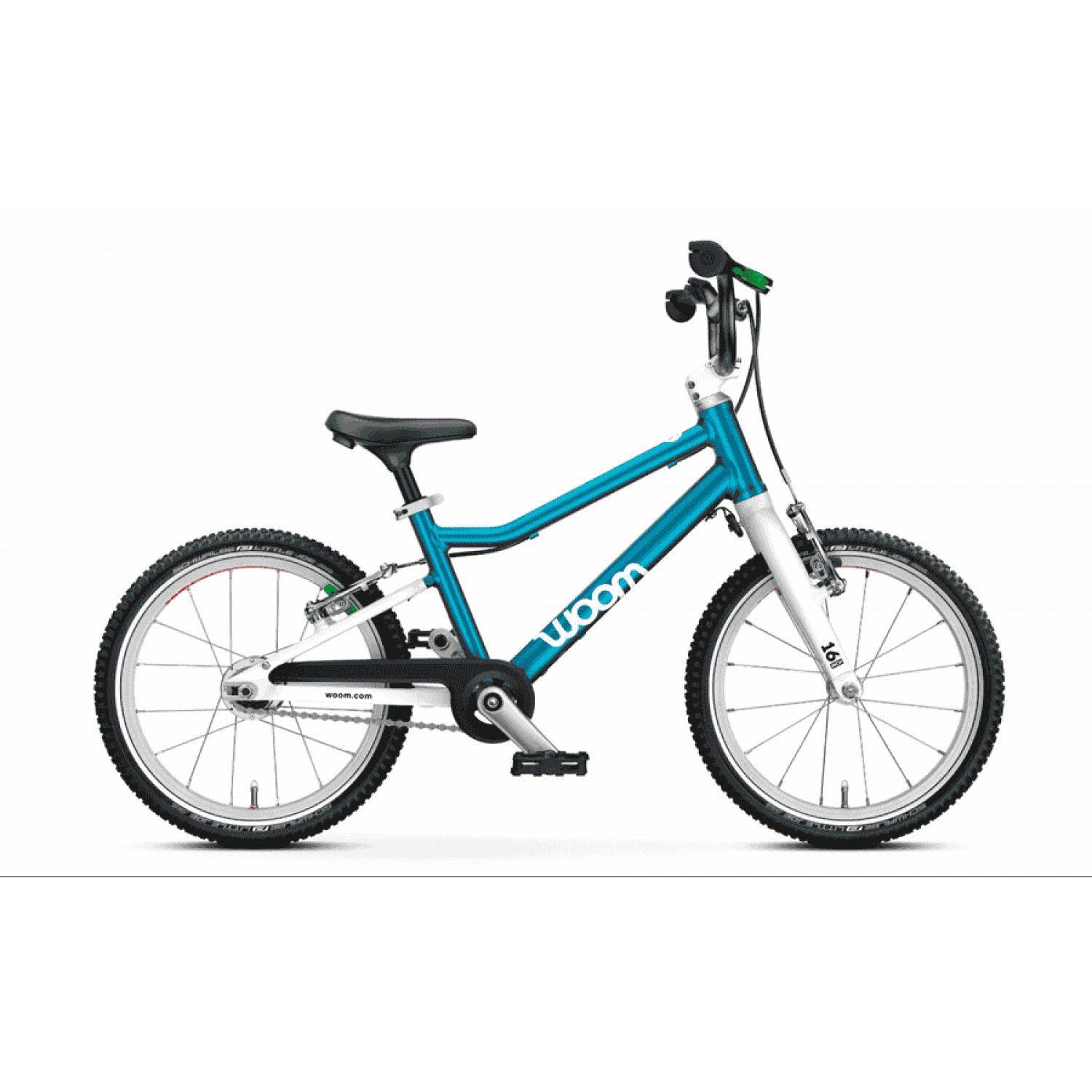 
Woom GO 3 AUTOMAGIC (Gen. H) - 16 Zoll Diamant 2N - metallic blue