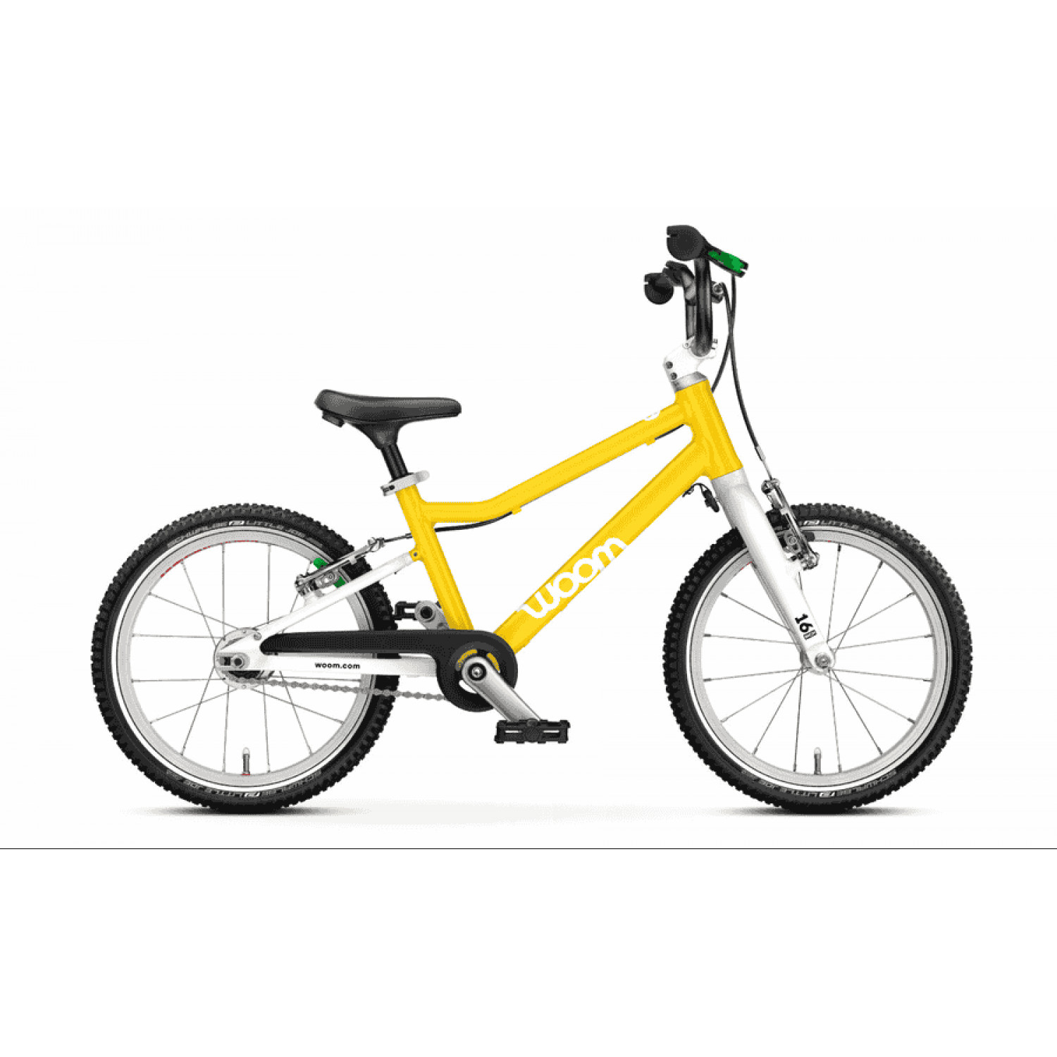 
Woom GO 3 AUTOMAGIC (Gen. H) - 16 Zoll Diamant 2N - vibrant yellow