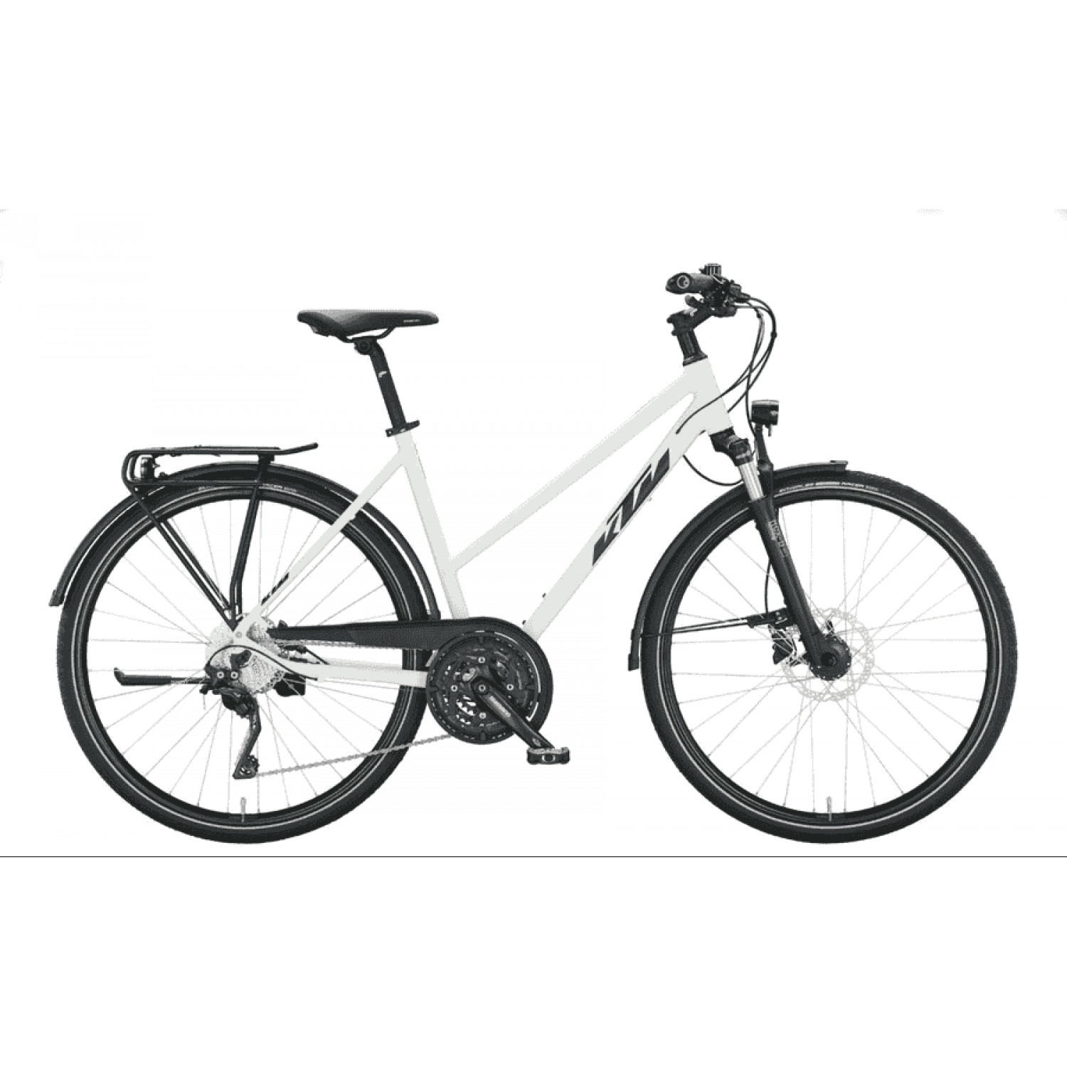 
KTM VENETO LIGHT DISC - 28 Zoll  20K Trapez - white matt