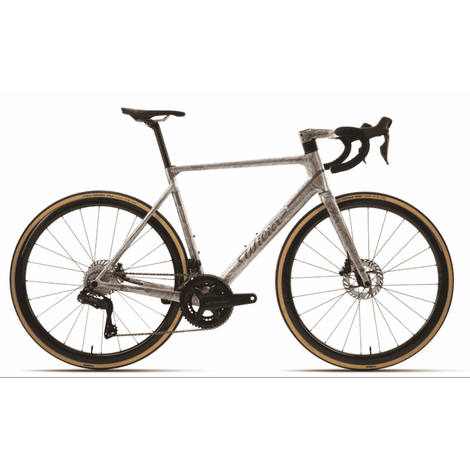 
Wilier Verticale SLR - 28 Zoll 24K Diamant - infinitamente (silver grey)