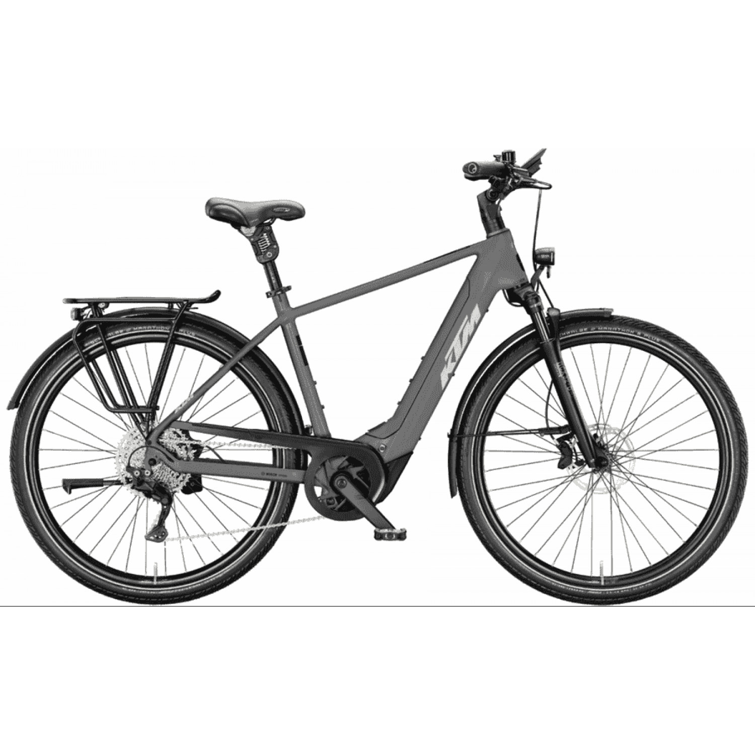 
KTM MACINA STYLE 820 XL   - 28 Zoll 800Wh 11K Diamant - MACHINE GREY MATT (SILVER+BLACK)