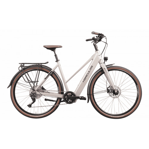 HERCULES Urbanico I-10 - 28 Zoll 410Wh 10K Trapez - beige glossy