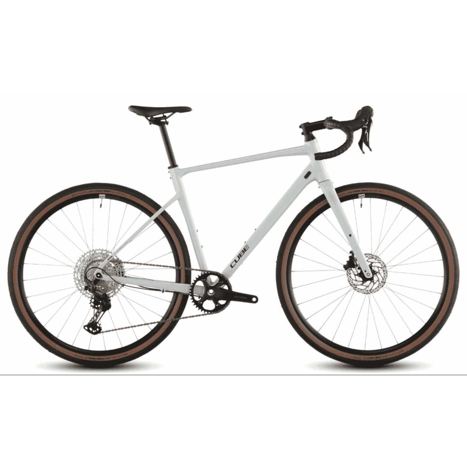 
Cube Nuroad EX - 27.5/28 Zoll 12K Diamant - cotton´n´grey