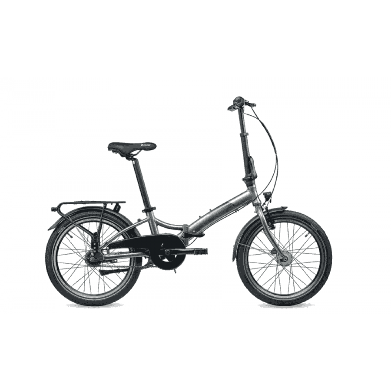 
Pegasus D7A LOW 20 - 20 Zoll 7N-RT Faltrad - silber/schwarz