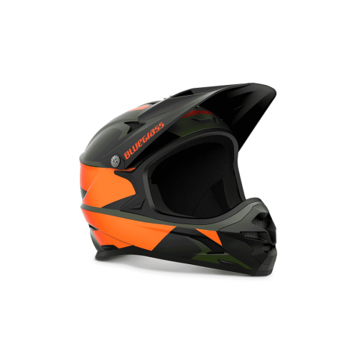 Bluegrass Intox Helm - Green Orange Matt