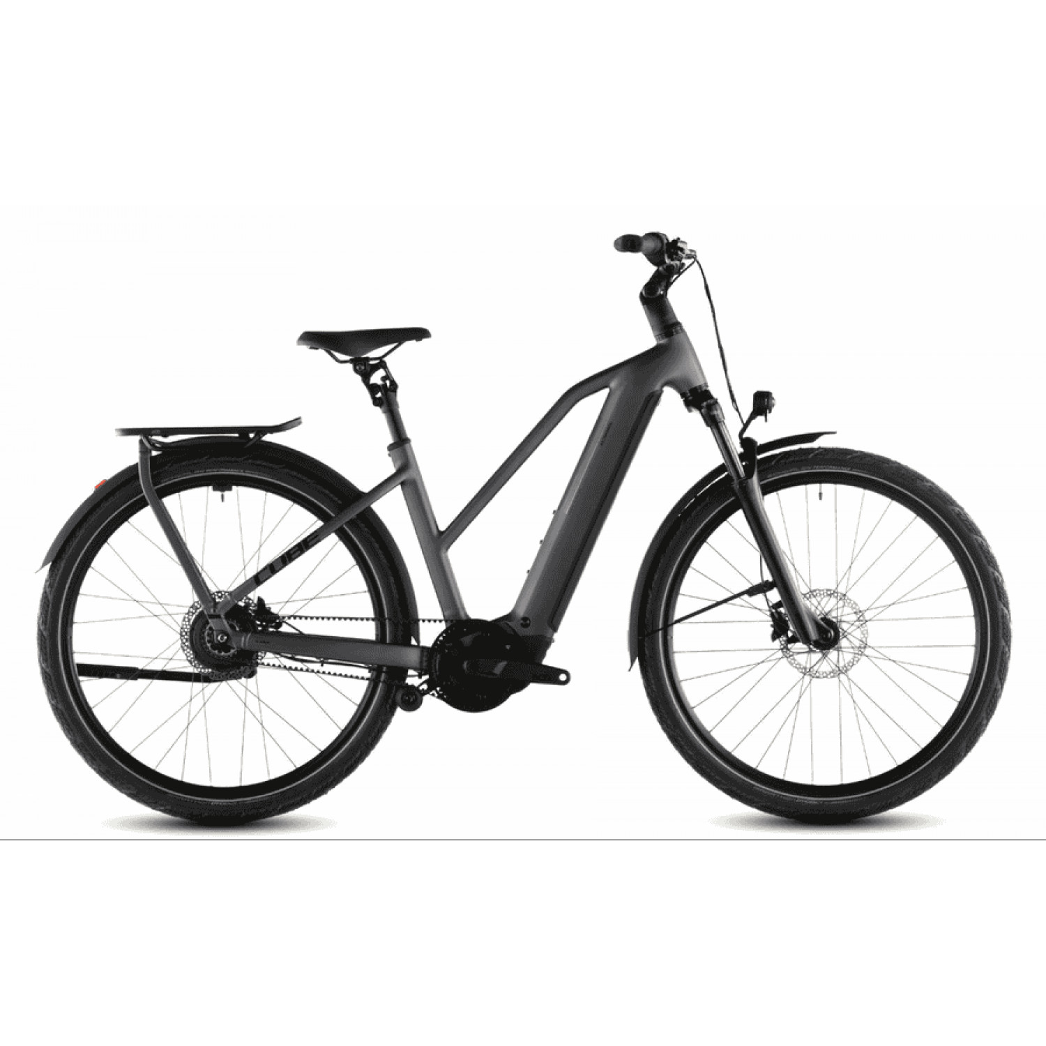 
Cube Kathmandu Hybrid Comfort Pro 800 - 28 Zoll 800Wh Enviolo Trapez - slabgrey´n´black