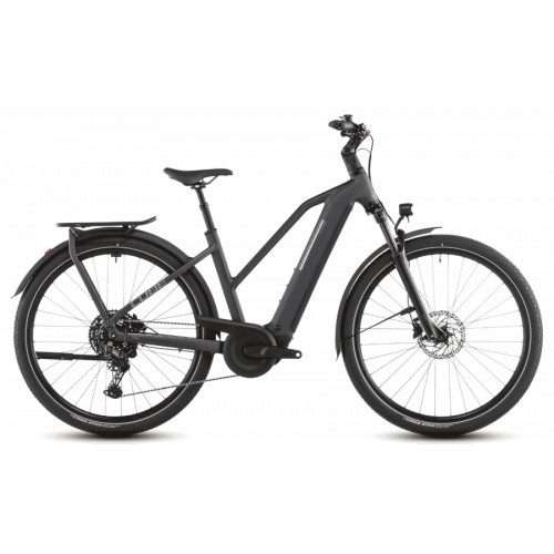 Cube Kathmandu Hybrid ONE 800 - 28 Zoll 800Wh 10K Trapez - metallicgrey´n´grey