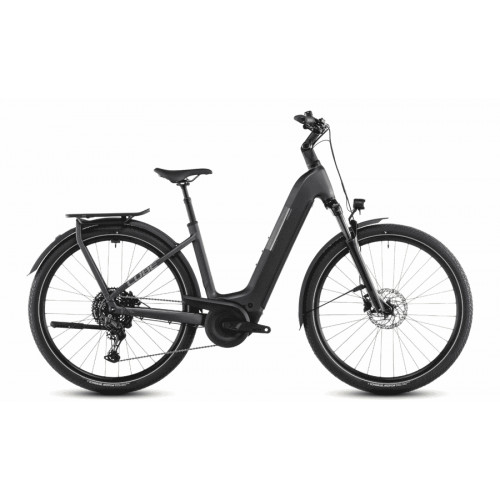 Cube Kathmandu Hybrid ONE 800 - 28 Zoll 800Wh 10K Wave - metallicgrey´n´grey