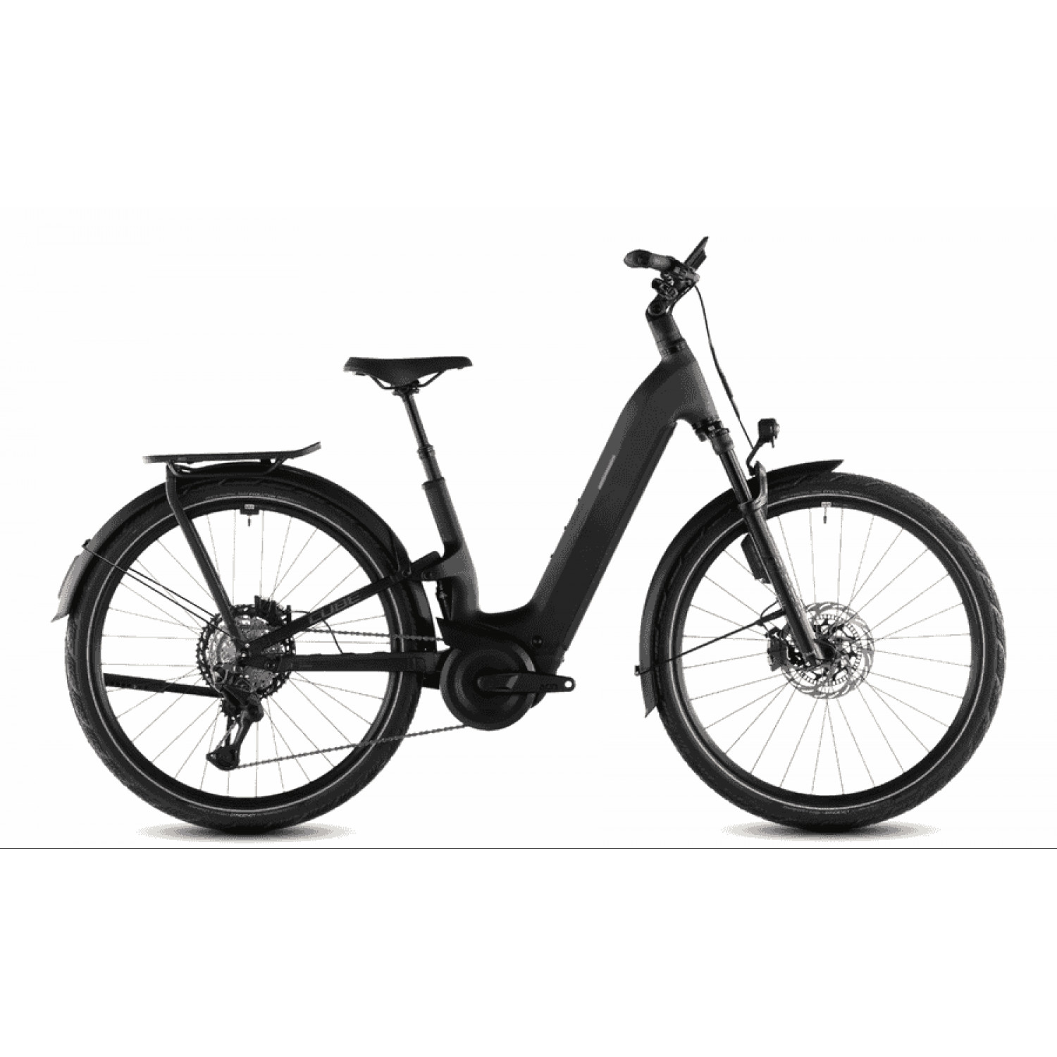 Cube Kathmandu Hybrid ONE11 HPC SLT 800 - 28 Zoll 800Wh 12K-Di2 ABS Fully/Wave - carbon´n´silverdust