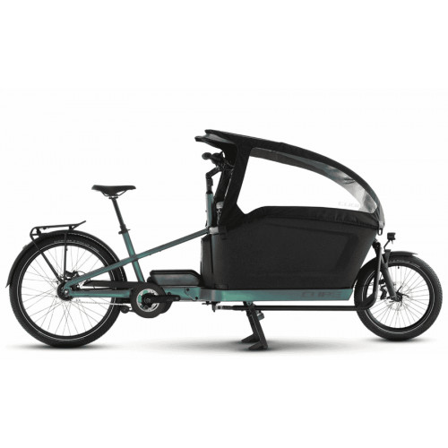 Cube Cargo Hybrid Comfort Pro Family 800 - 20 / 26 Zoll 800Wh 5N Lastenrad - smaragdgrey´n´reflex
