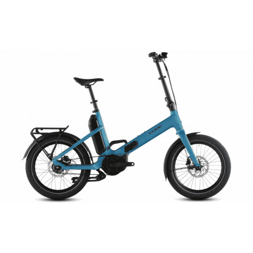 Cube Fold Hybrid Comfort 545 - 20 Zoll 545Wh 5N Faltrad - azure´n´reflex