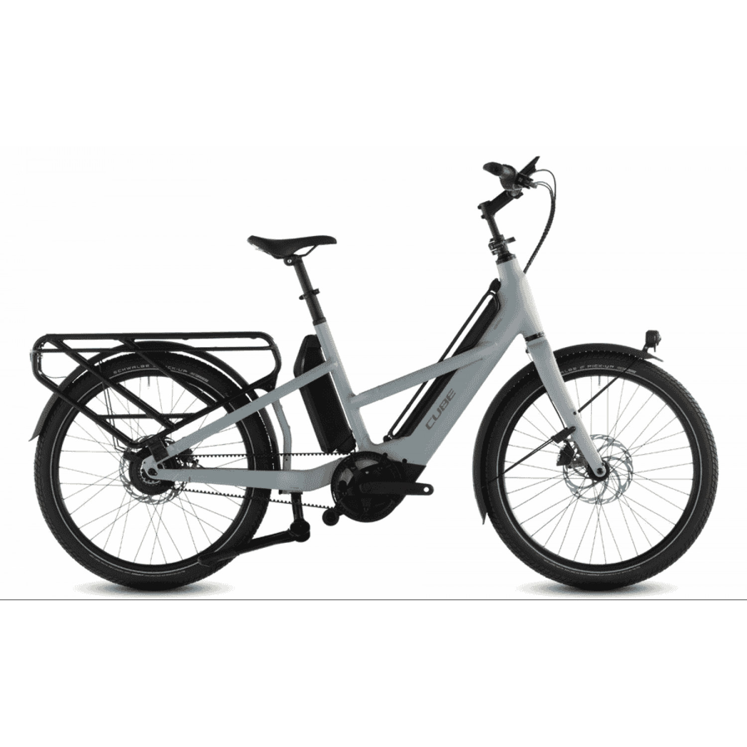 
Cube Longtail Hybrid Comfort 800 - 26 Zoll 800Wh Enviolo Lastenrad - mineralgrey´n´reflex